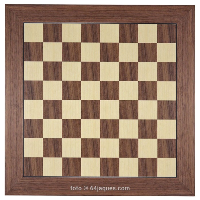 Staunton Chess n.6 Deluxe Walnut with European Pieces