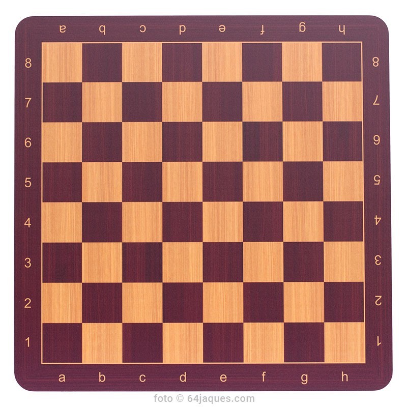 Venier Chessboard Series - Padauk and Mukali, Dark Frame