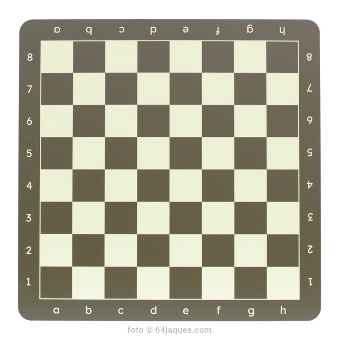 Tablero de ajedrez serie Colors - modelo Army