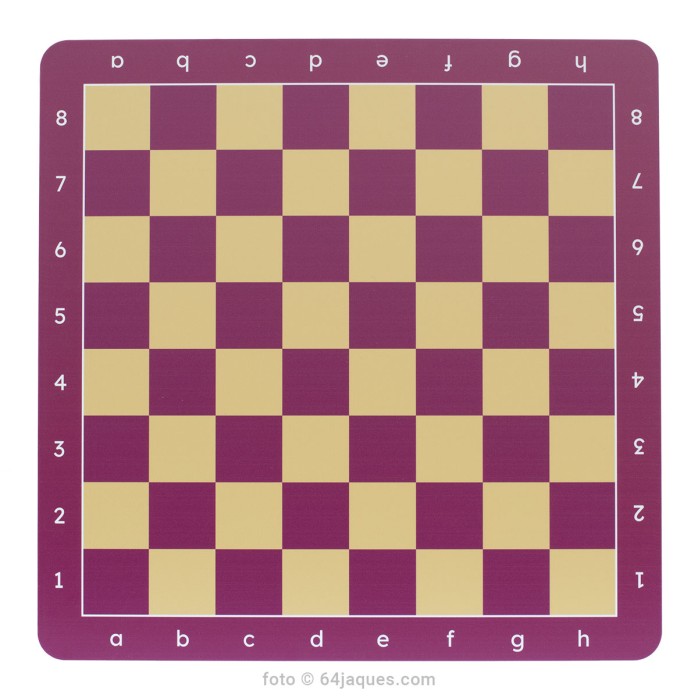 Tablero de ajedrez serie Colors - modelo Berry