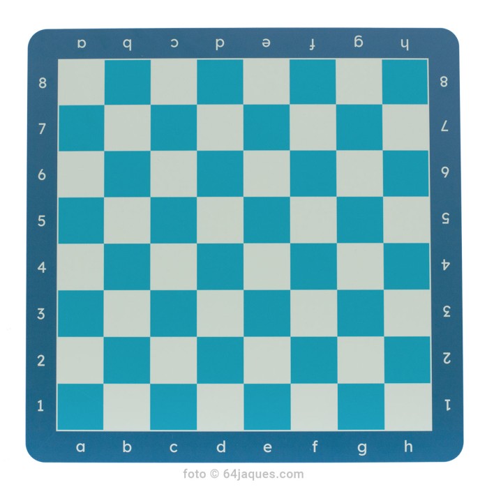 Tablero de ajedrez serie Colors - modelo Laguna