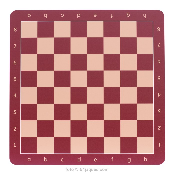 Tablero de ajedrez serie Colors - modelo Saffron