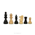 Piezas de ajedrez French Lardy Staunton 4 ebonizadas