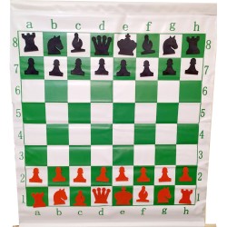 Superior Magnetic Rolling Chess Wall Board