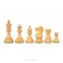 Piezas de ajedrez Classic Staunton 5 ebonizadas