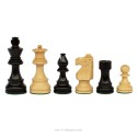Piezas de ajedrez French Lardy Staunton 6 ebonizadas