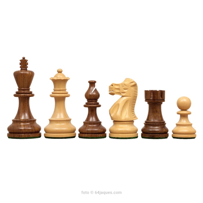 Piezas de ajedrez Classic Staunton 6 acacia