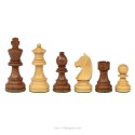 Piezas de ajedrez German Knight Staunton 6 acacia