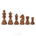 Piezas de ajedrez German Knight Staunton 6 acacia