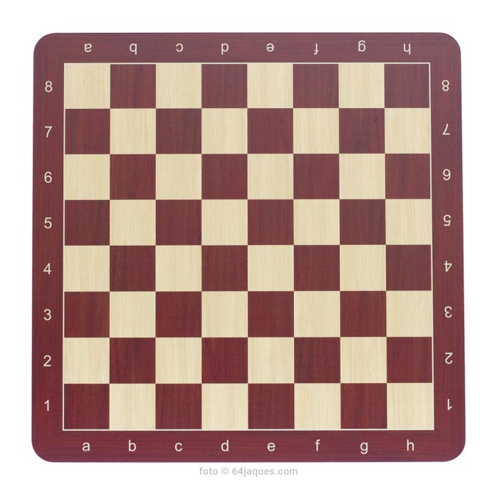 Ajedrez Venier sapelly con piezas German Knight Staunton 5 ebonizadas