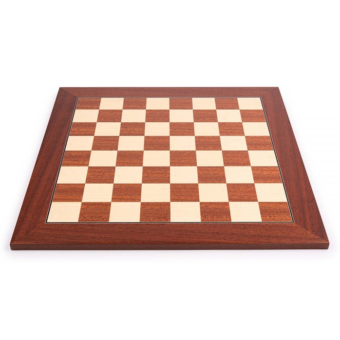 Sapelly Deluxe Chess Board
 Tamaño Casilla-45 mm