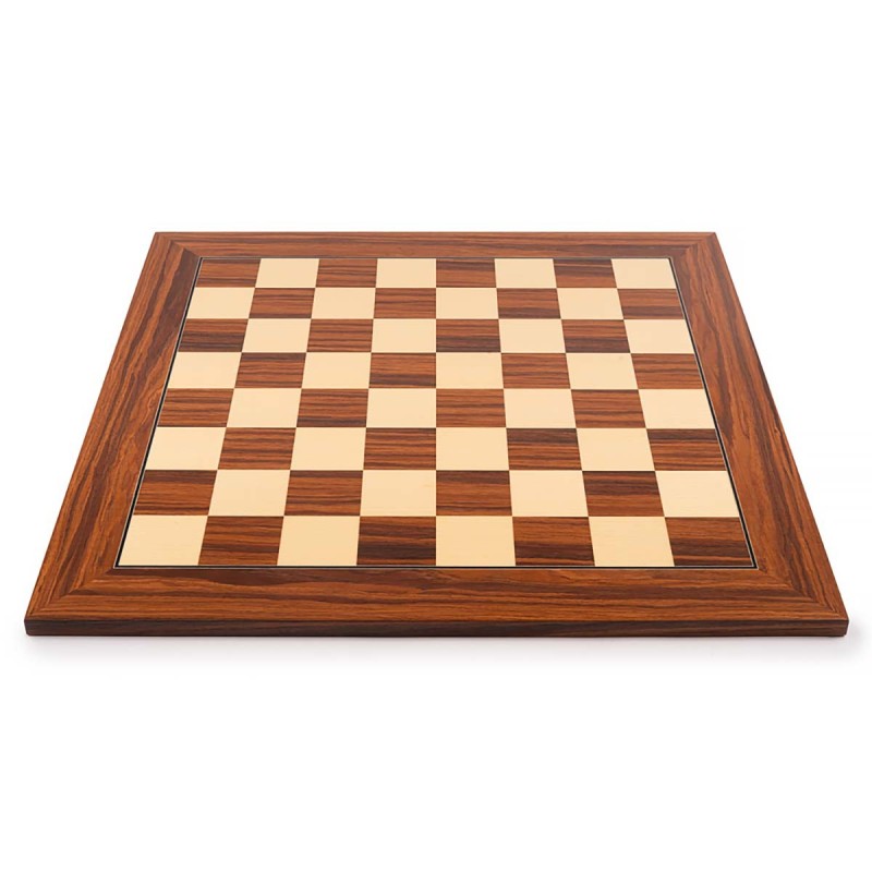 Tablero de ajedrez Palisandro Santos Deluxe 50 mm