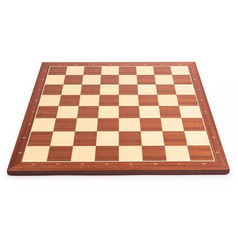 Sapelly Standard Chess Board with Coordinates