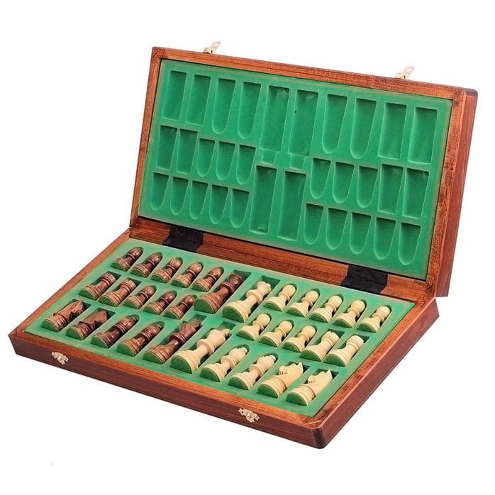 copy of Foldable luxury wooden chess set 30cm