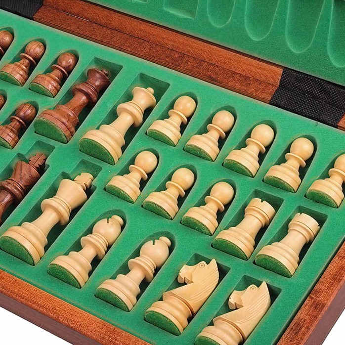 copy of Foldable luxury wooden chess set 30cm