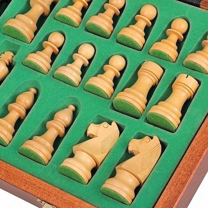 copy of Foldable luxury wooden chess set 30cm