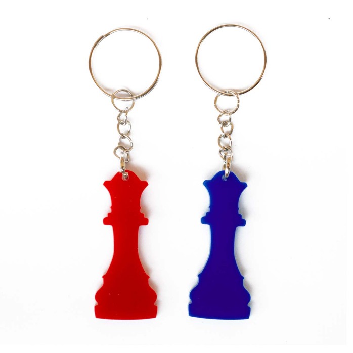copy of Wooden chess keychains