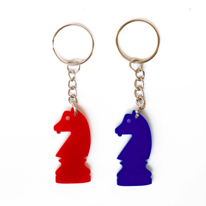 copy of Wooden chess keychains