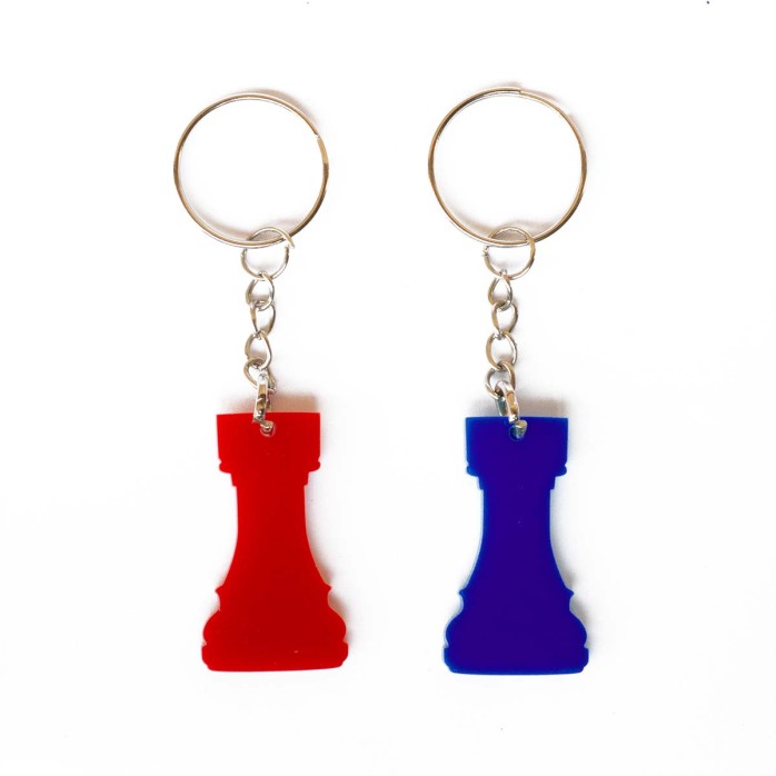 copy of Wooden chess keychains