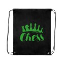 Mochila de cuerdas con motivo ajedrez
