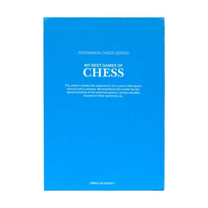 My best games of chess (tapa dura)