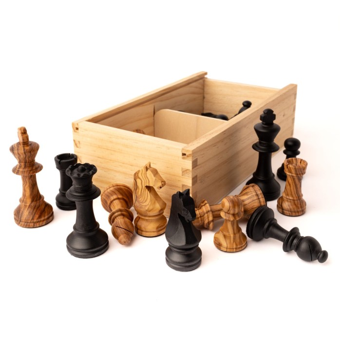copy of Staunton Wooden Chess Pieces Europe
