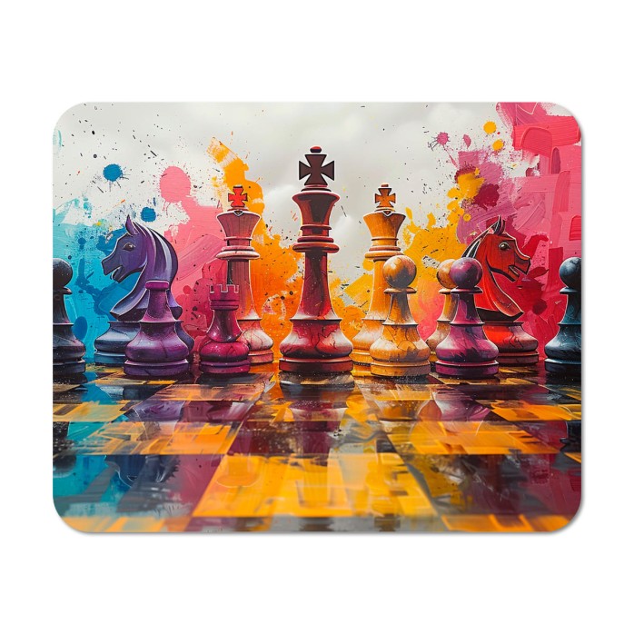 Alfombrilla de ratón diseño ajedrez 05