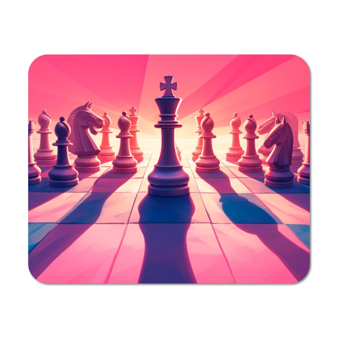 copy of Shirov Tower mouse pad model