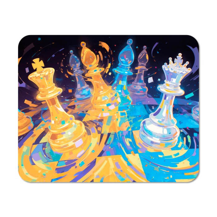 copy of Shirov Tower mouse pad model