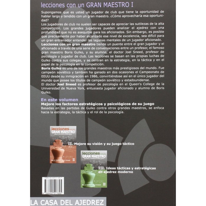 Pack Lecciones con un Gran Maestro