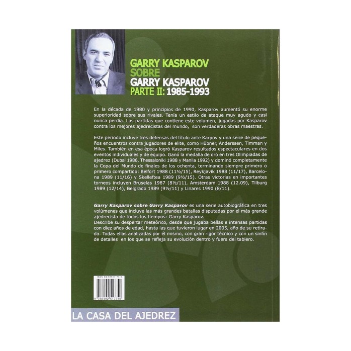 Garry Kasparov on Garry Kasparov: 2 Hardcover