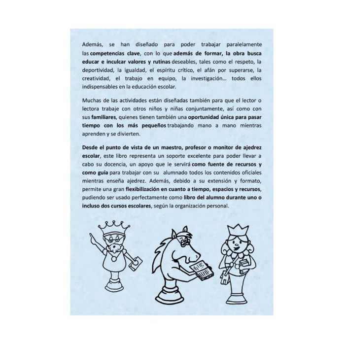 El libro para los campeones del cole... ¡y del ajedrez!