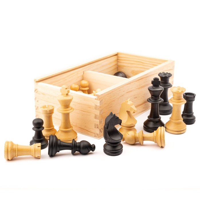 copy of Staunton Wooden Chess Pieces Europe