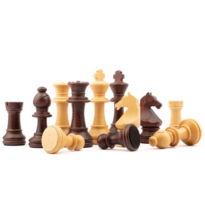 Staunton Wooden Chess Pieces Europe