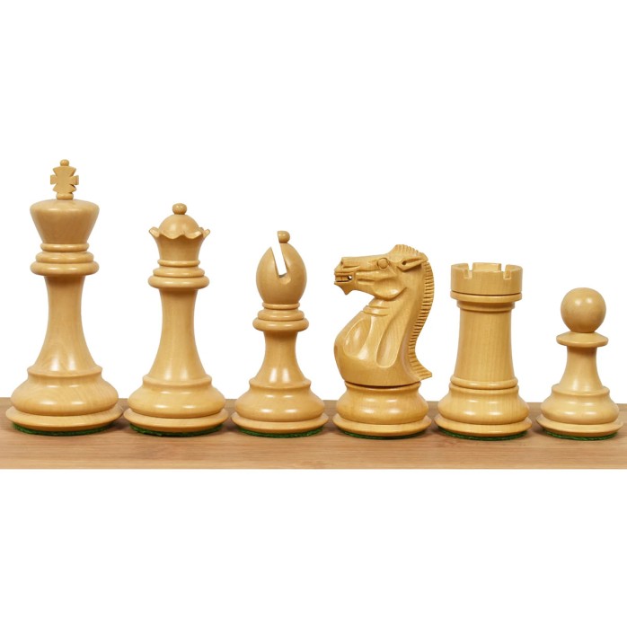 Wooden Chess Pieces Pro Staunton Sheesham 4.1