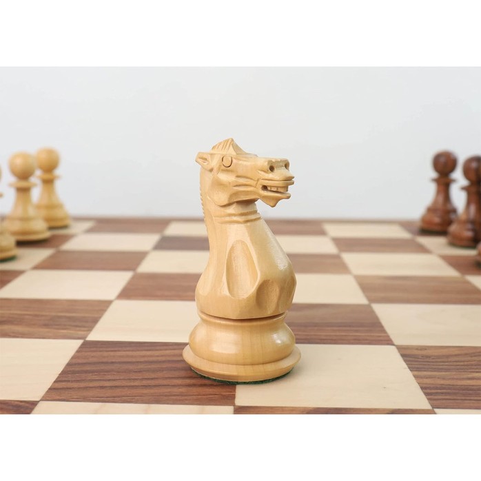 Wooden Chess Pieces Pro Staunton Sheesham 4.1