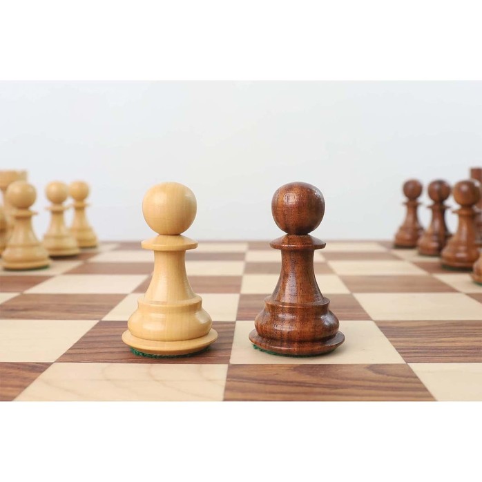 Wooden Chess Pieces Pro Staunton Sheesham 4.1