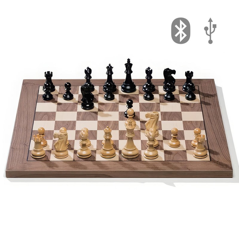 copy of DGT e-Board USB Walnut board with Timeless pieces