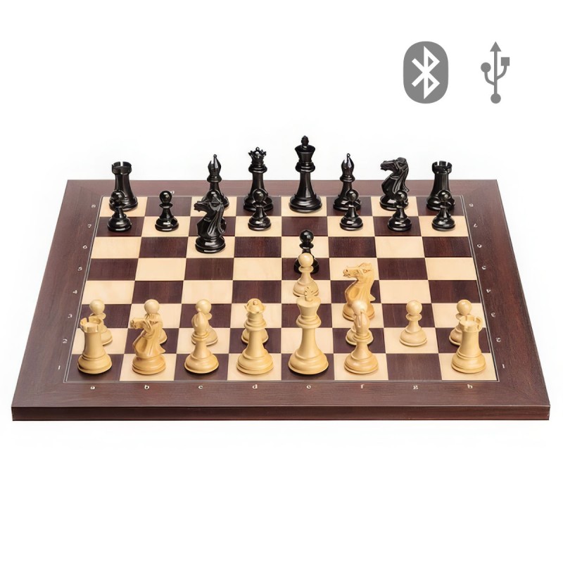 copy of DGT e-Board USB Walnut board with Timeless pieces