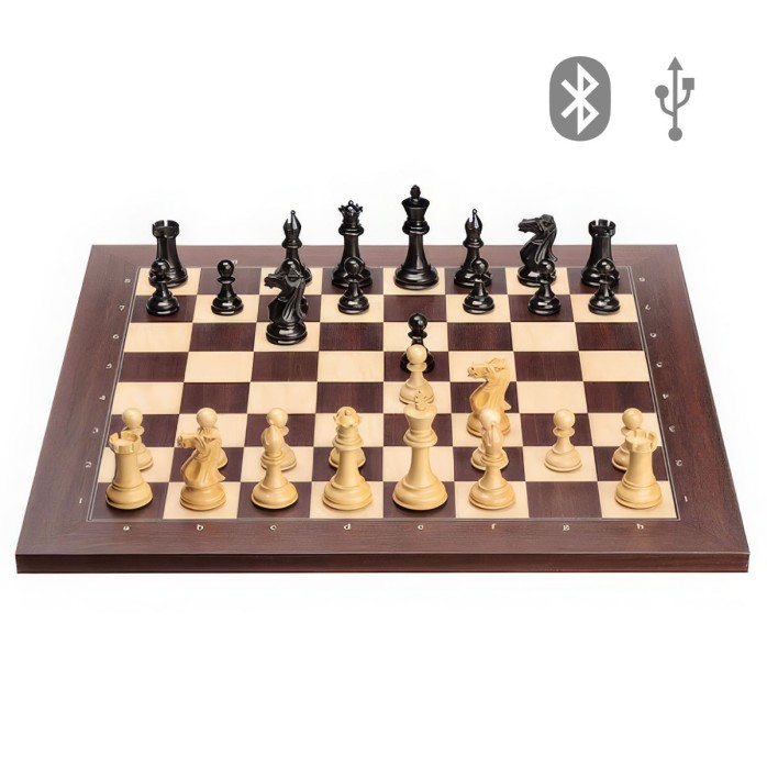 copy of DGT e-Board USB Walnut board with Timeless pieces