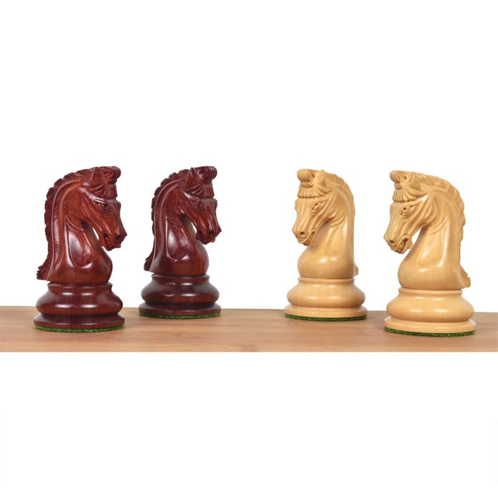 Piezas de ajedrez Sinquefield 2016 Staunton 6 Bud Rosewood