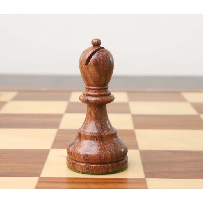 Wooden Chess Pieces Model Reykjavik