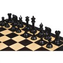 Piezas de ajedrez Sinquefield 2016 Staunton 6 Ebony