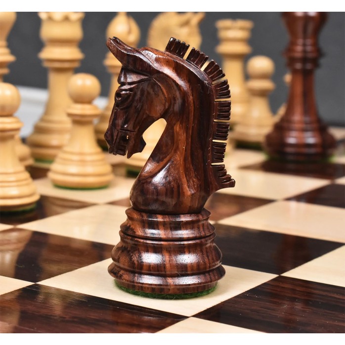 Staunton Wooden Chess Pieces n.6 Imperial