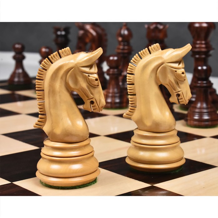 Staunton Wooden Chess Pieces n.6 Imperial