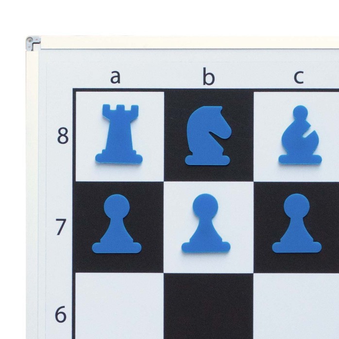 copy of Folding chess mural board 85x85 Red pieces