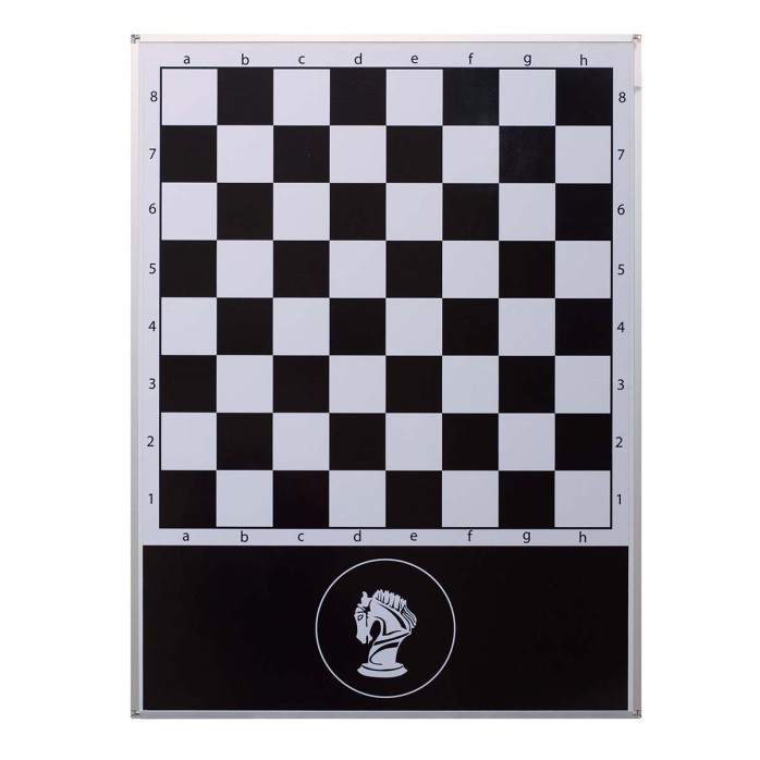 copy of Folding chess mural board 85x85 Red pieces