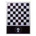 copy of Folding chess mural board 85x85 Red pieces