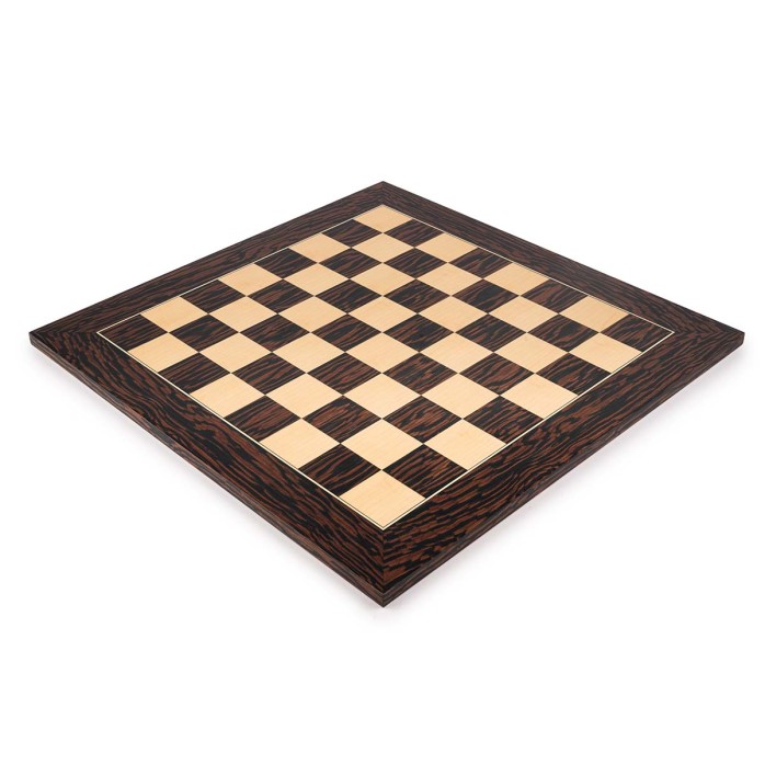 Tablero de ajedrez Ébano Tigre Deluxe 55mm