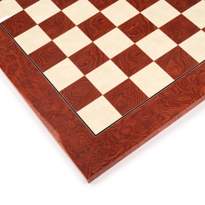 Tablero de ajedrez Rojo Deluxe 55mm